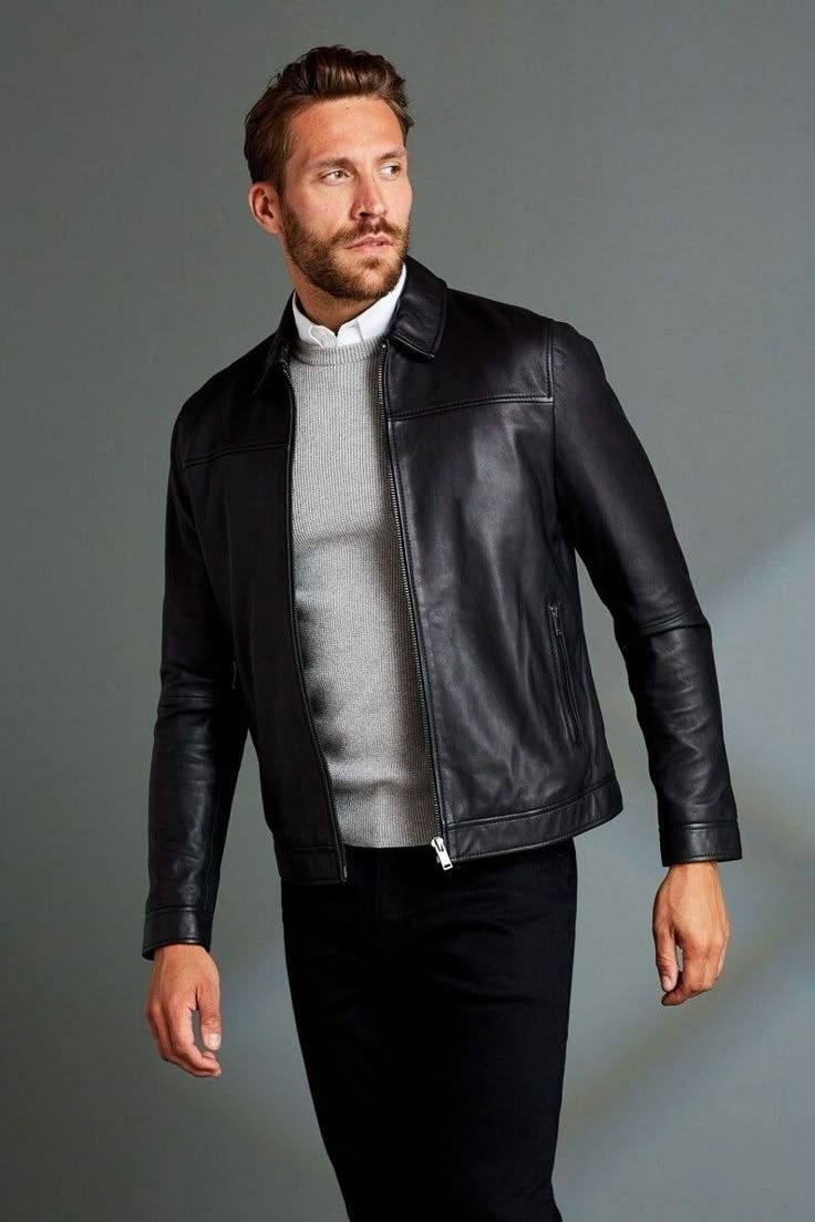 Jaket Kulit Formal Pria: Panduan Tampil Profesional Tanpa Kaku