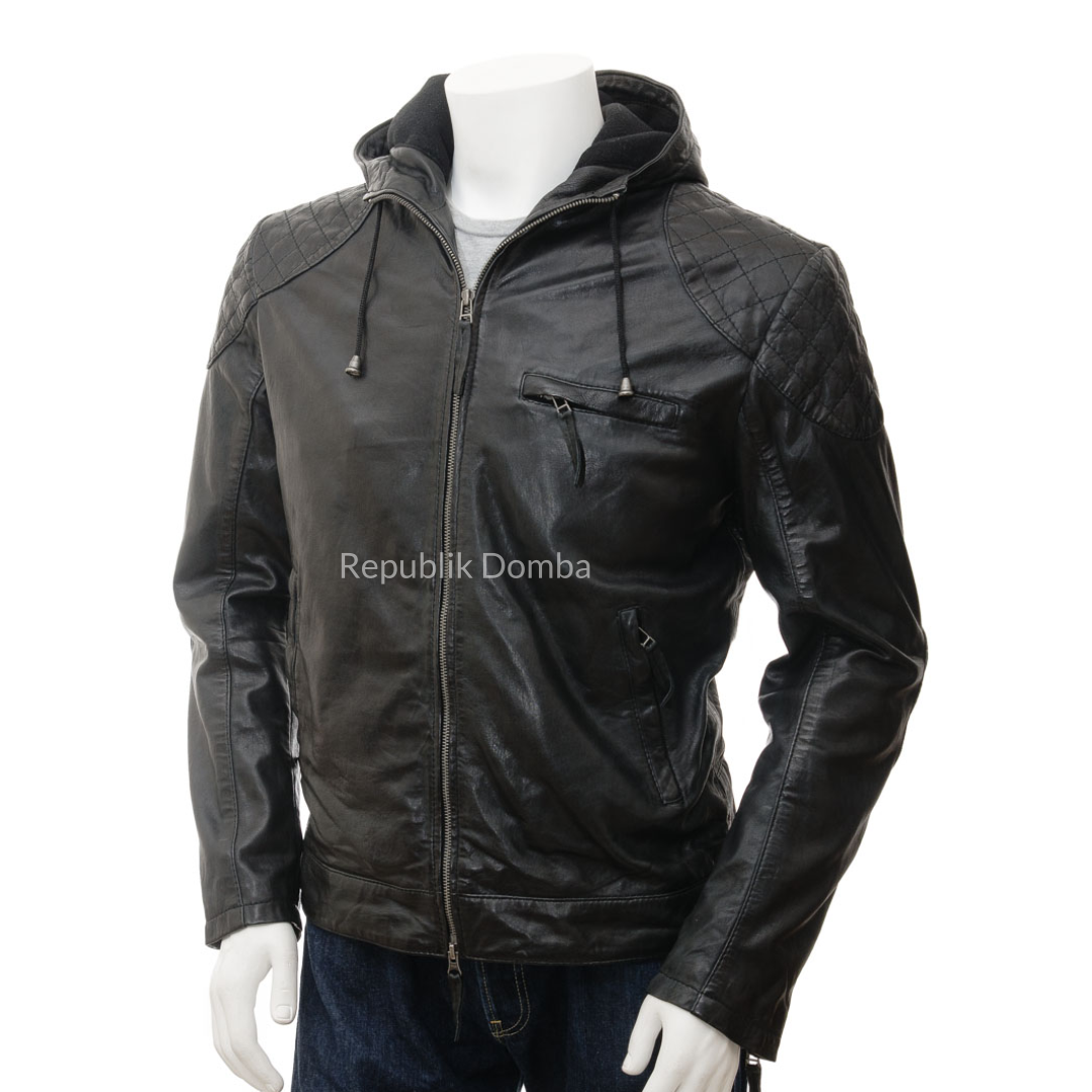 Jaket Kulit Pria - Hodie