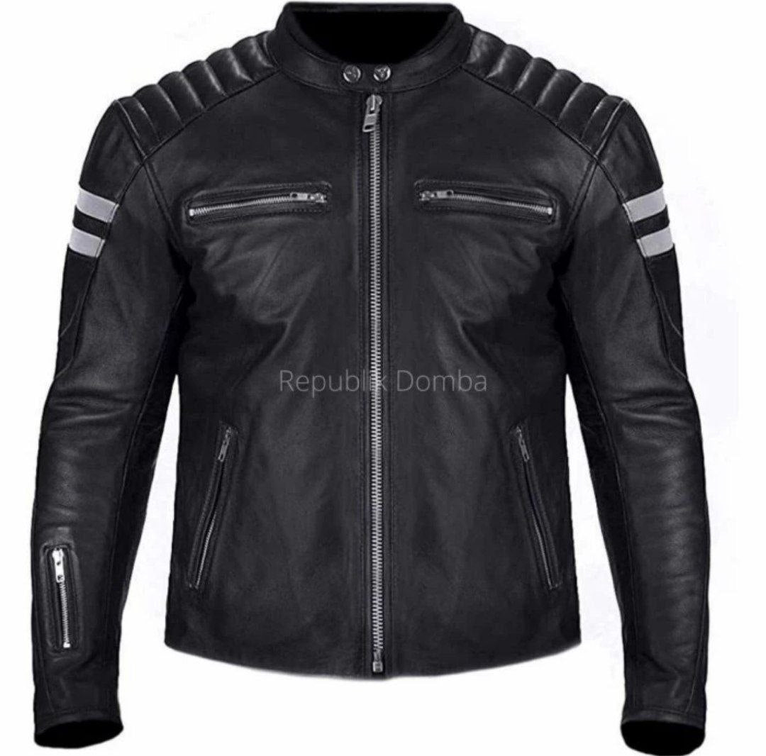 Jaket Kulit Domba Pria Biker Premium | PB 032
