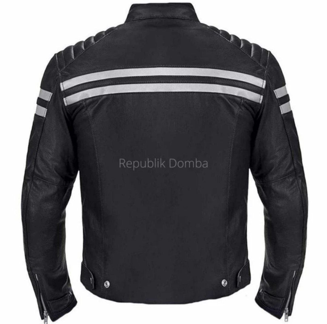 Jaket Kulit Domba Pria Biker Premium | PB 032