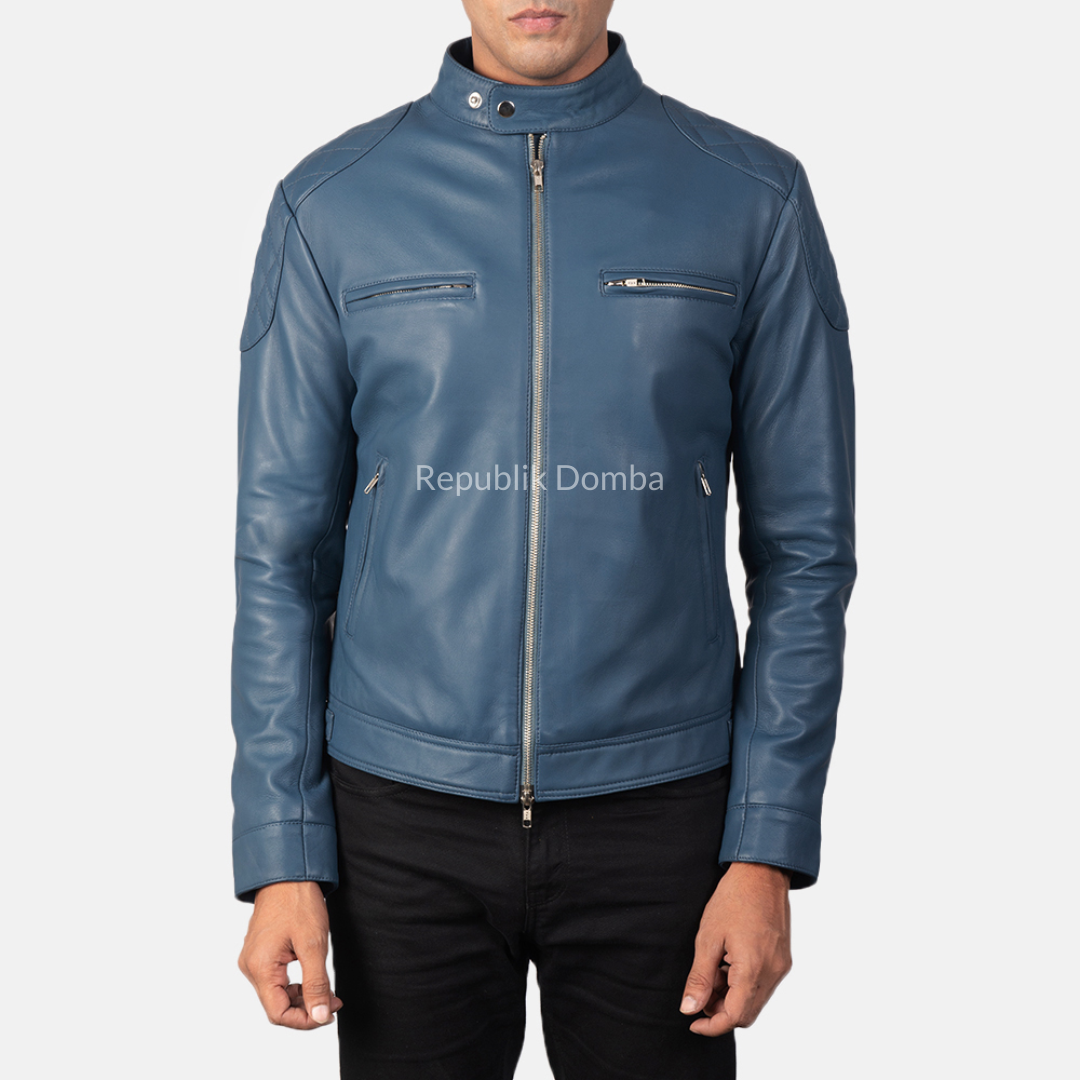 Jaket Kulit Pria Biker - PB 401