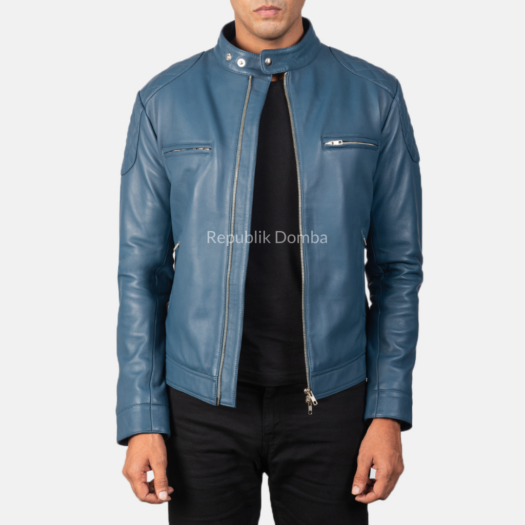 Jaket Kulit Pria Biker - PB 401