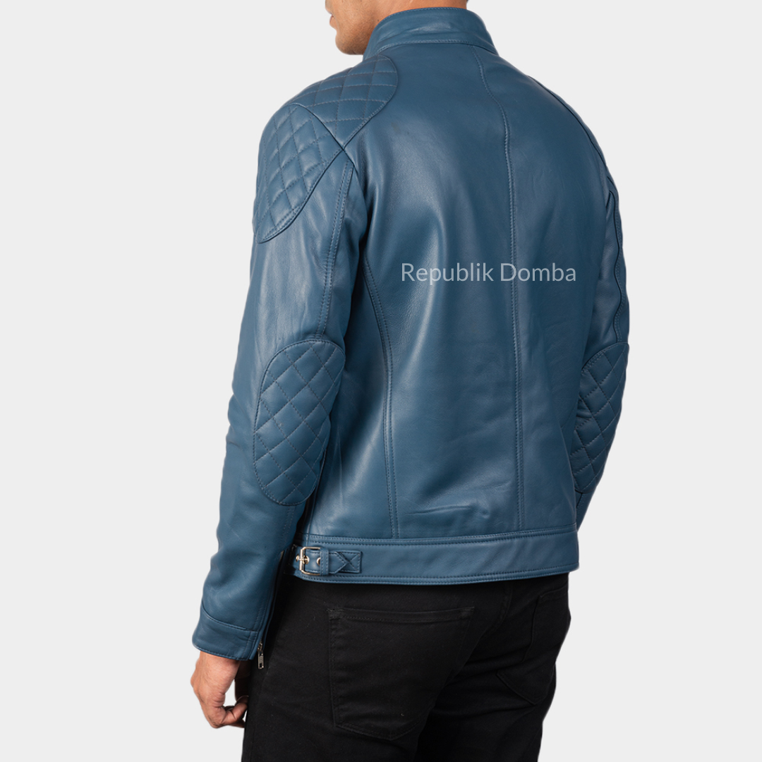 Jaket Kulit Pria Biker - PB 401