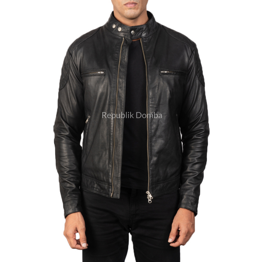 Jaket Kulit Pria Biker - PB 404