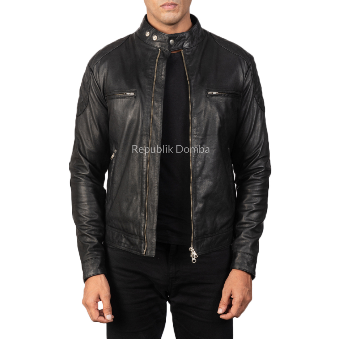 Jaket Kulit Pria Biker - PB 404