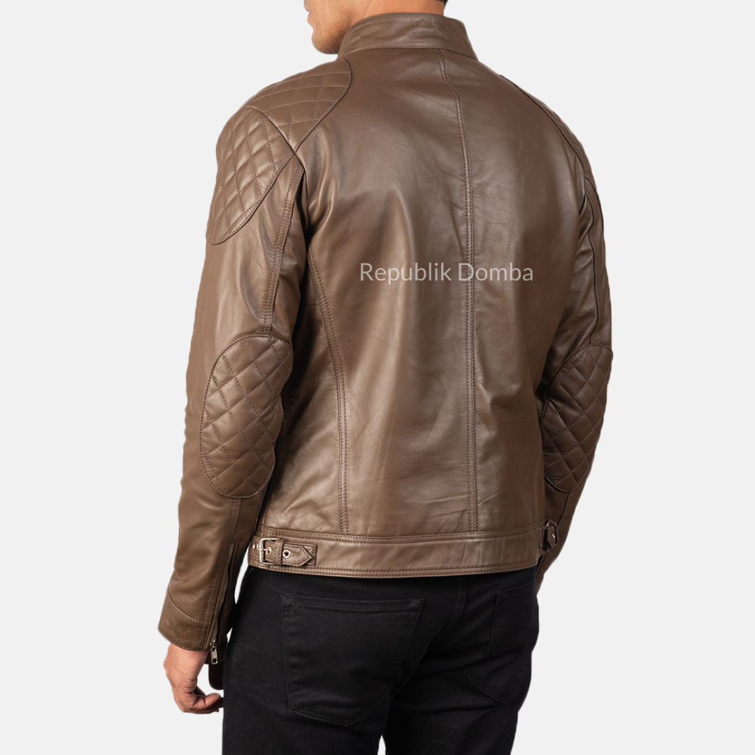Jaket Kulit Pria Biker - PB 403