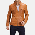 Jaket Kulit Pria Biker - PB 412