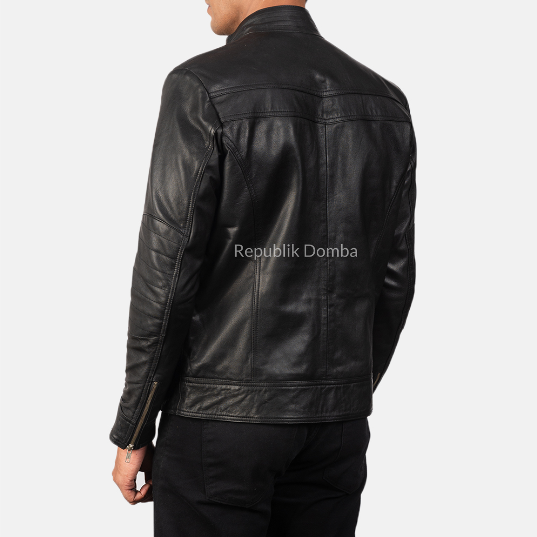 Jaket Kulit Pria Biker - PB 414