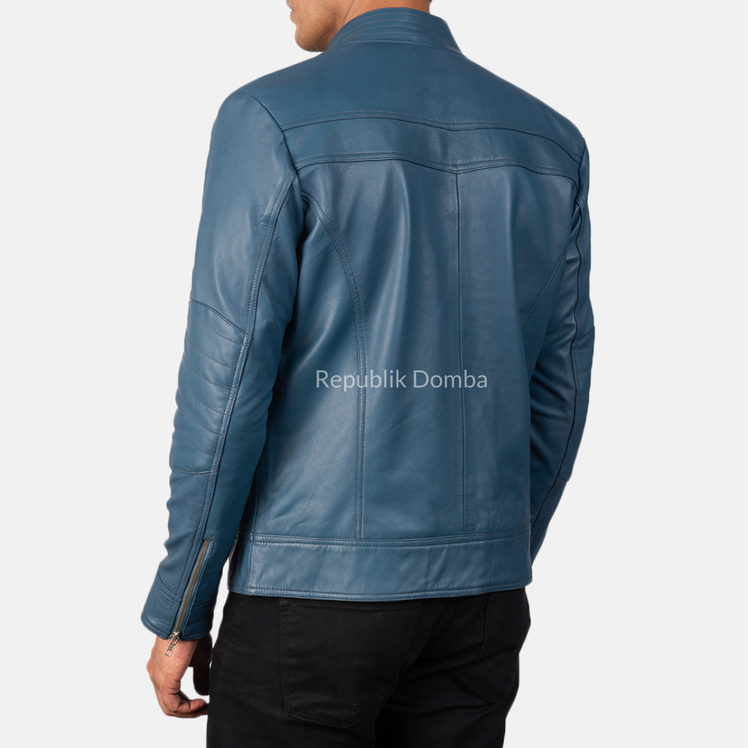 Jaket Kulit Pria Biker - PB 415