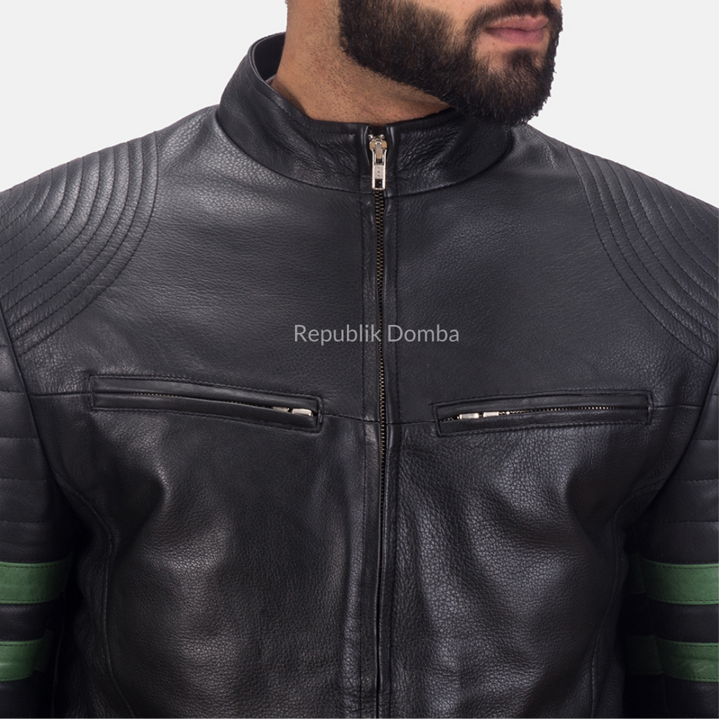Jaket Kulit Pria Biker - PB 417