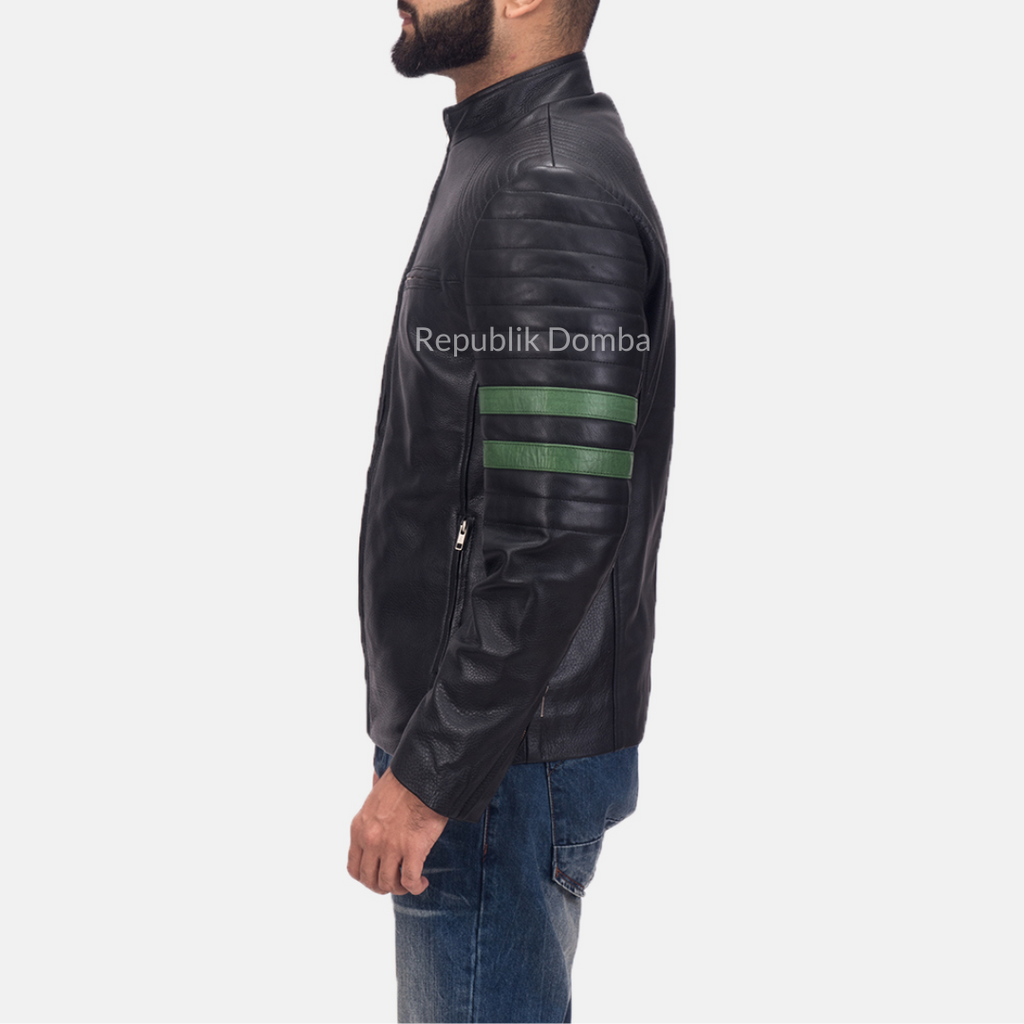 Jaket Kulit Pria Biker - PB 417