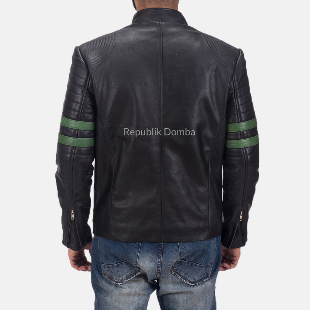 Jaket Kulit Pria Biker - PB 417