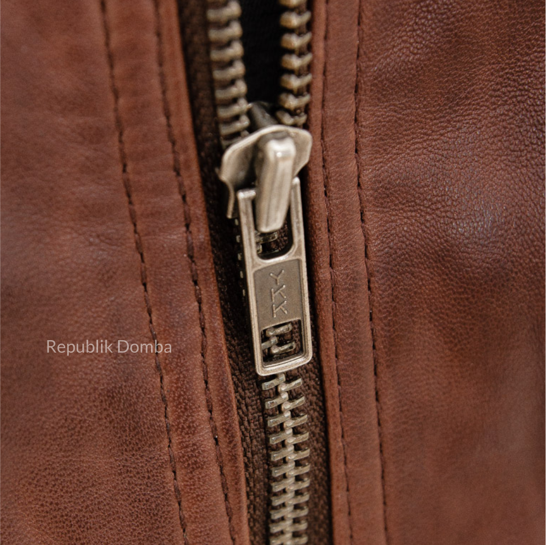Jaket Kulit Pria Biker - PB 427