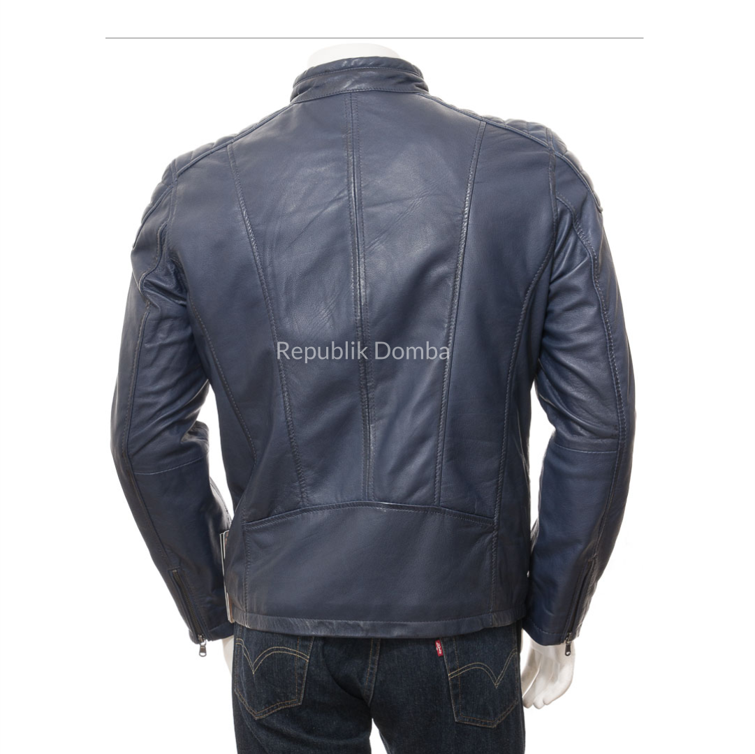 Jaket Kulit Pria Biker - PB 430
