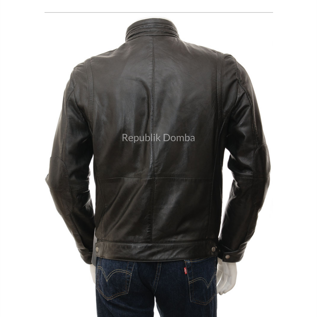Jaket Kulit Pria Biker - PB 431