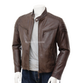 Jaket Kulit Pria Biker - PB 434