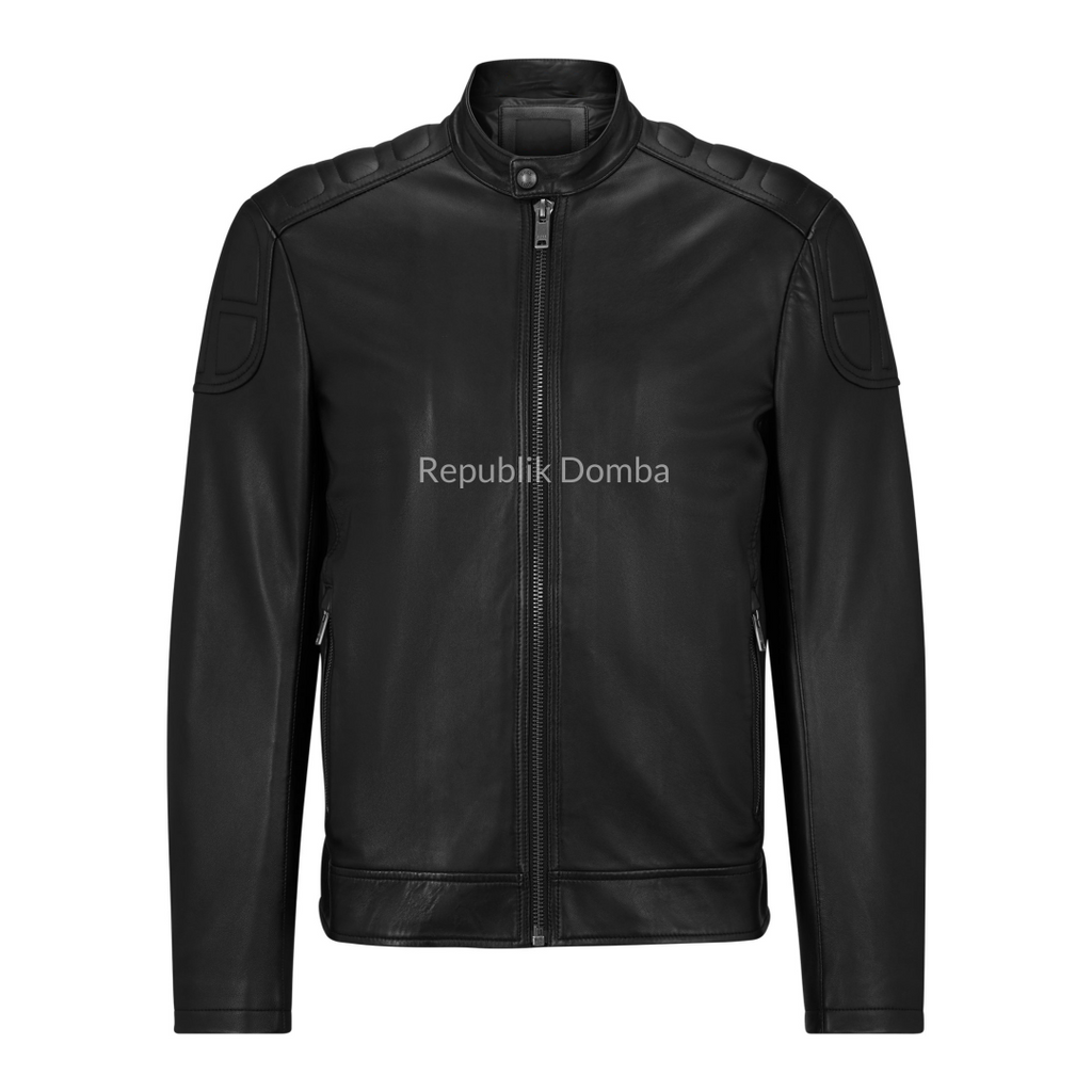 Jaket Kulit Pria Biker - PB 439