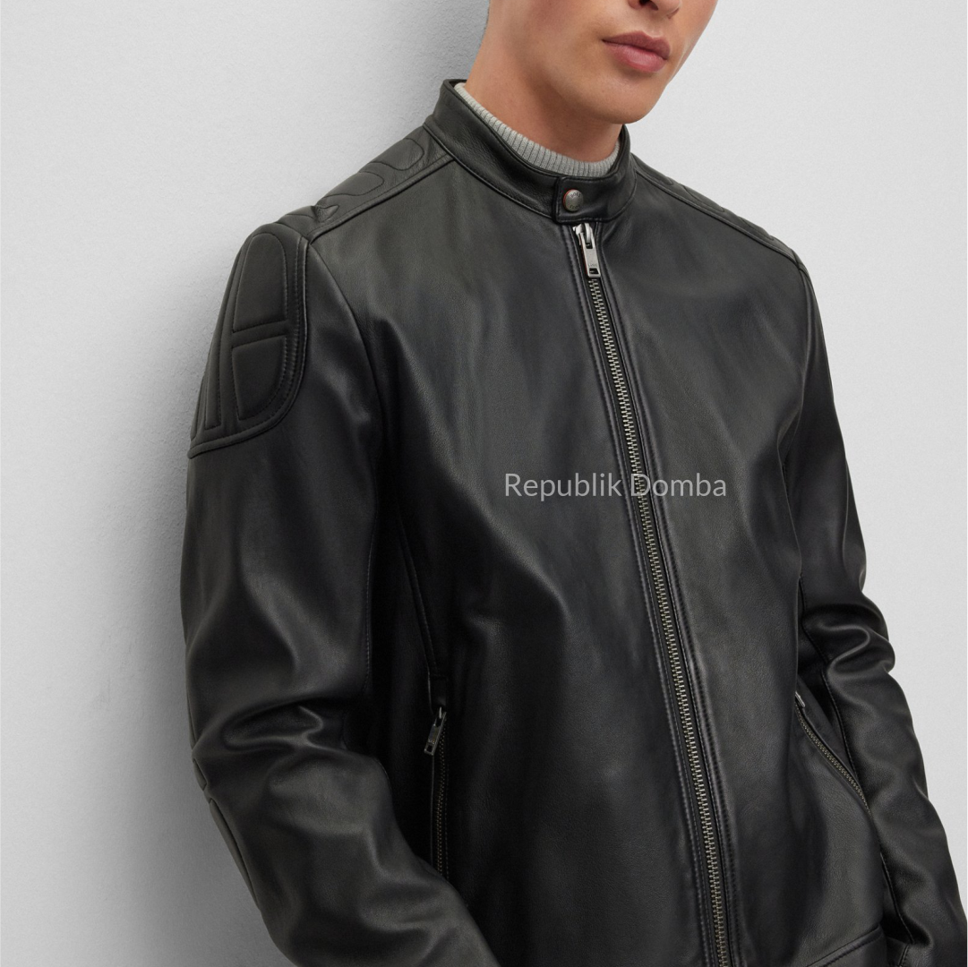 Jaket Kulit Pria Biker - PB 439