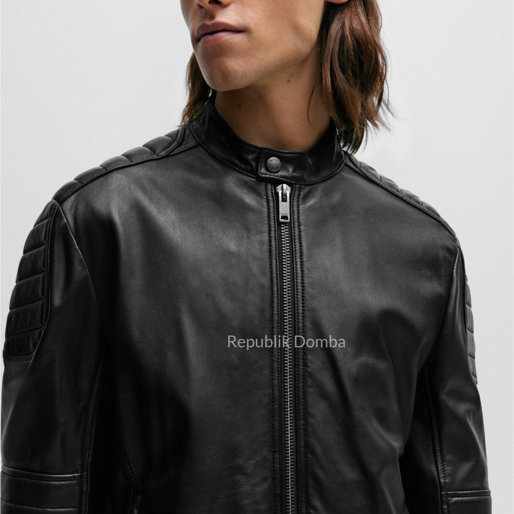 Jaket Kulit Pria Biker - PB 440
