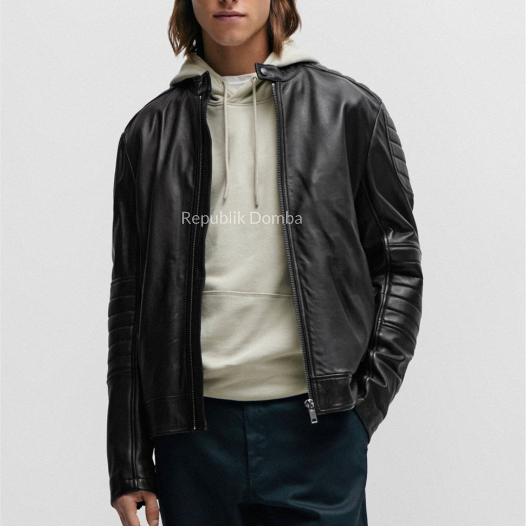 Jaket Kulit Pria Biker - PB 440