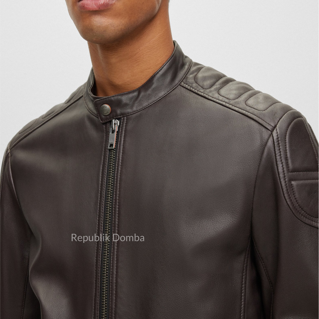 Jaket Kulit Pria Biker - PB 441