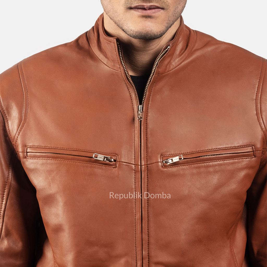 Jaket Kulit Pria Casual - PC 402