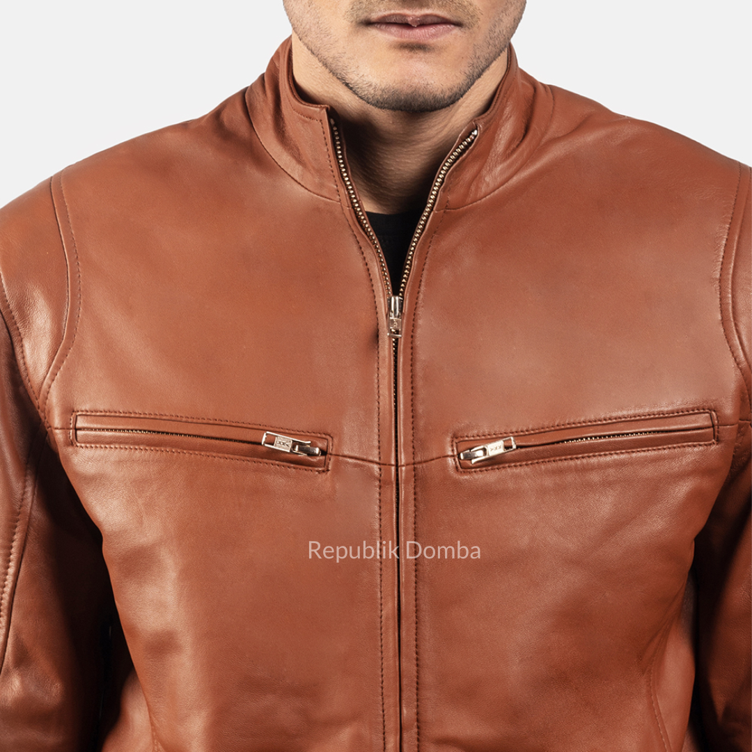 Jaket Kulit Pria Casual - PC 402