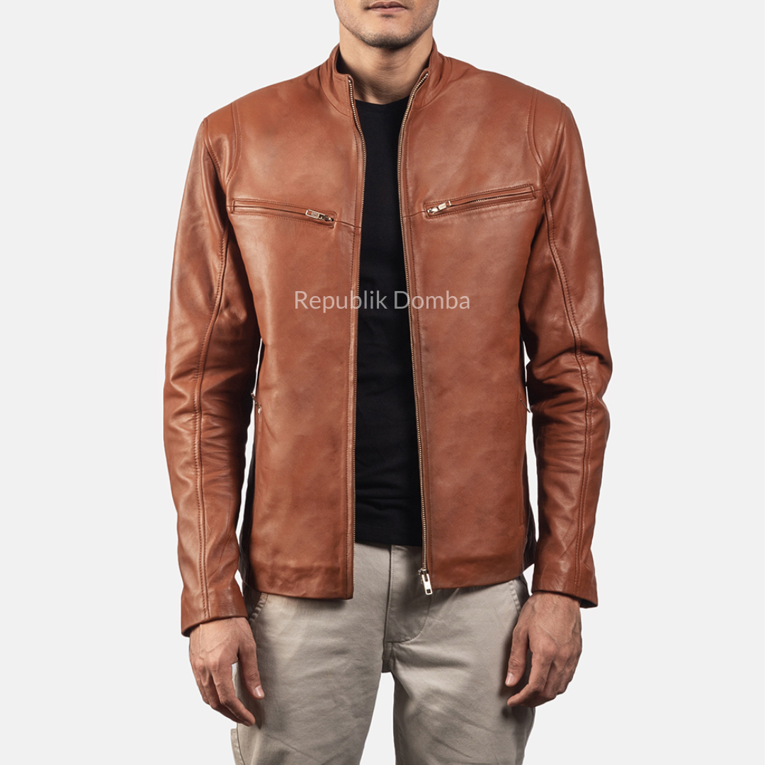 Jaket Kulit Pria Casual - PC 402