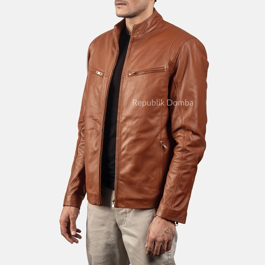 Jaket Kulit Pria Casual - PC 402