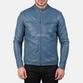 Jaket Kulit Domba Pria Casual Premium | PC 406 - Tampak Depan