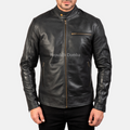 Jaket Kulit Domba Pria Casual Premium | PC 407 - Tampak Depan