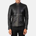 Jaket Kulit Domba Pria Casual Premium | PC 161 - Tampak Depan