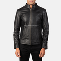 Jaket Kulit Domba Pria Casual Premium | PC 405 - Tampak Depan
