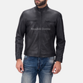 Jaket Kulit Domba Pria Casual Premium | PC 409 - Tampak Depan
