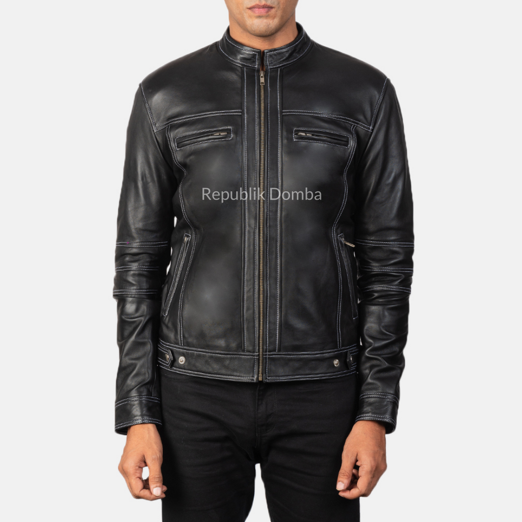 Jaket Kulit Pria Casual - PC 410