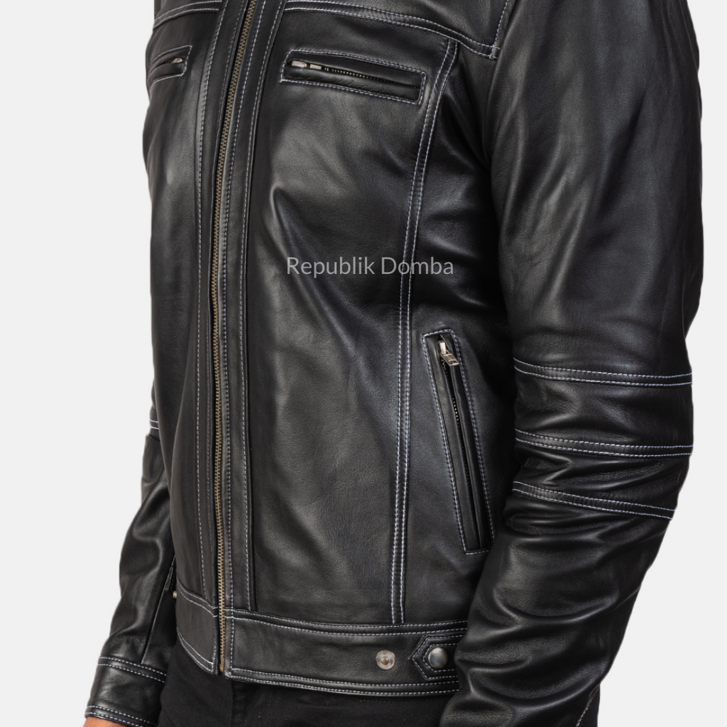 Jaket Kulit Pria Casual - PC 410