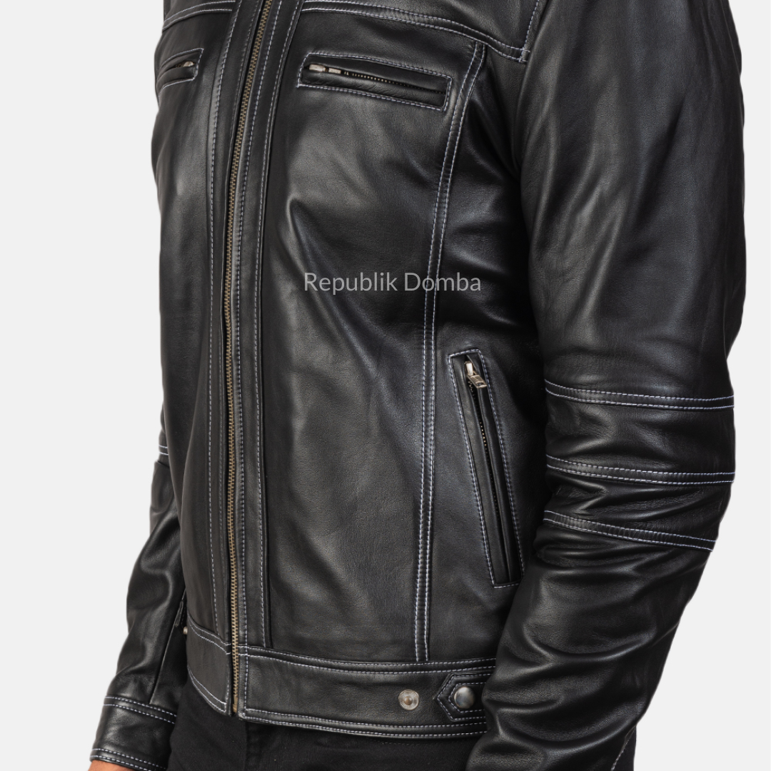 Jaket Kulit Pria Casual - PC 410