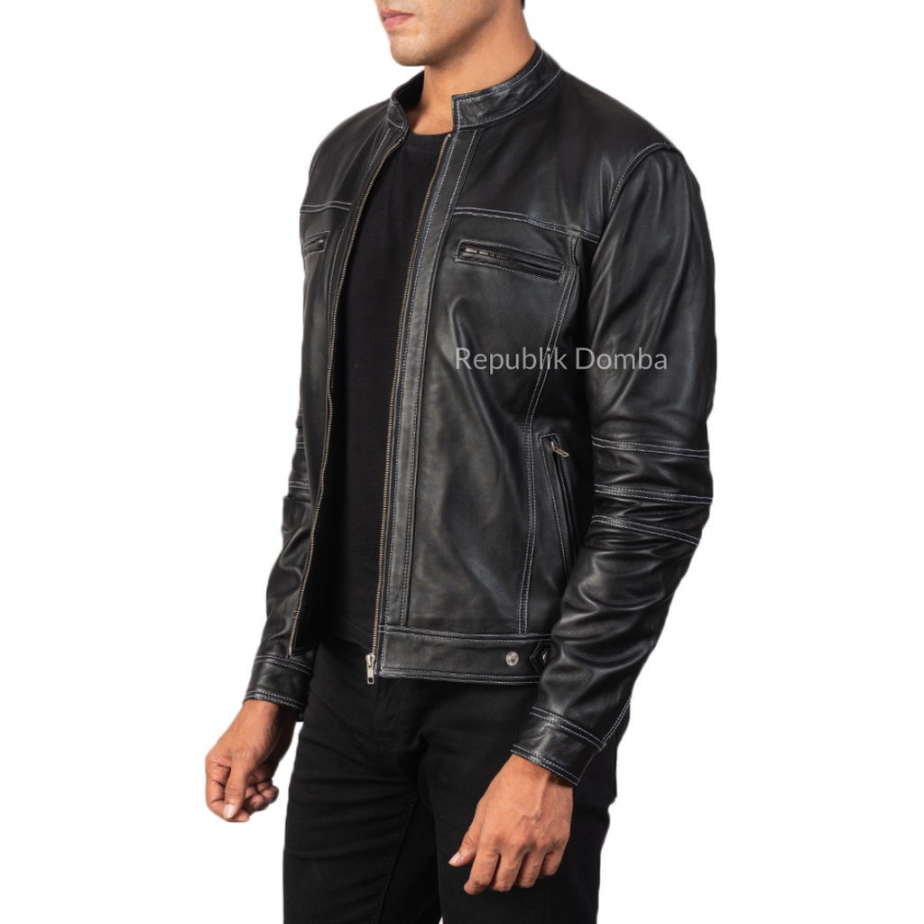 Jaket Kulit Pria Casual - PC 410