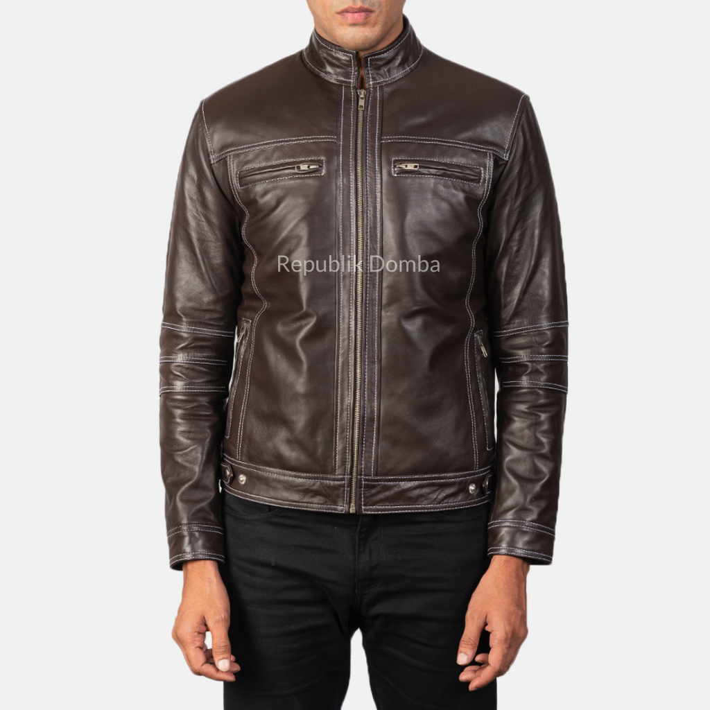 Jaket Kulit Pria Casual - PC 411