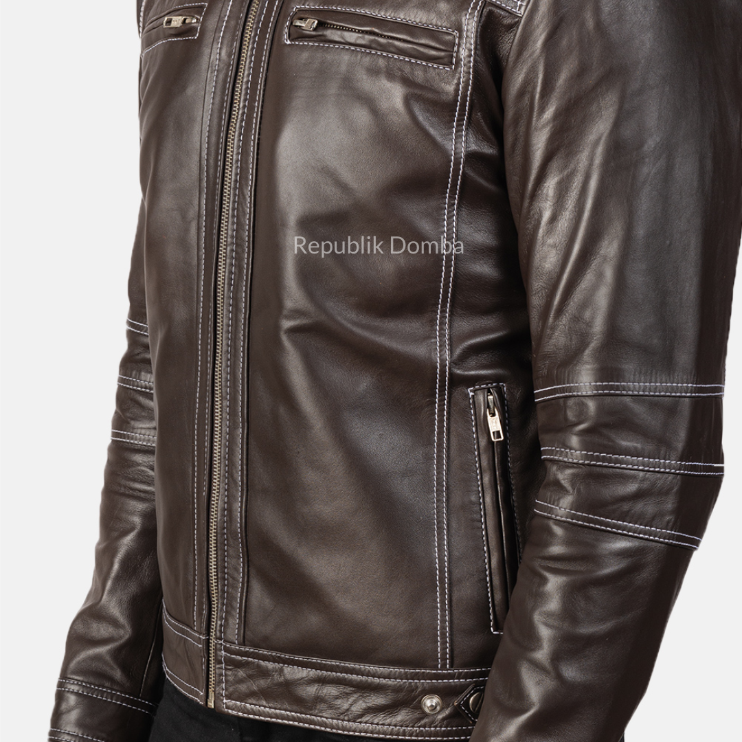 Jaket Kulit Pria Casual - PC 411