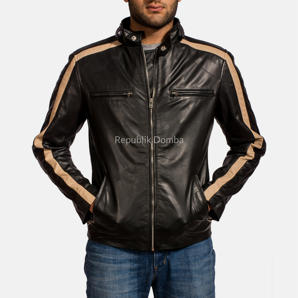 Jaket Kulit Pria Casual - PC 414