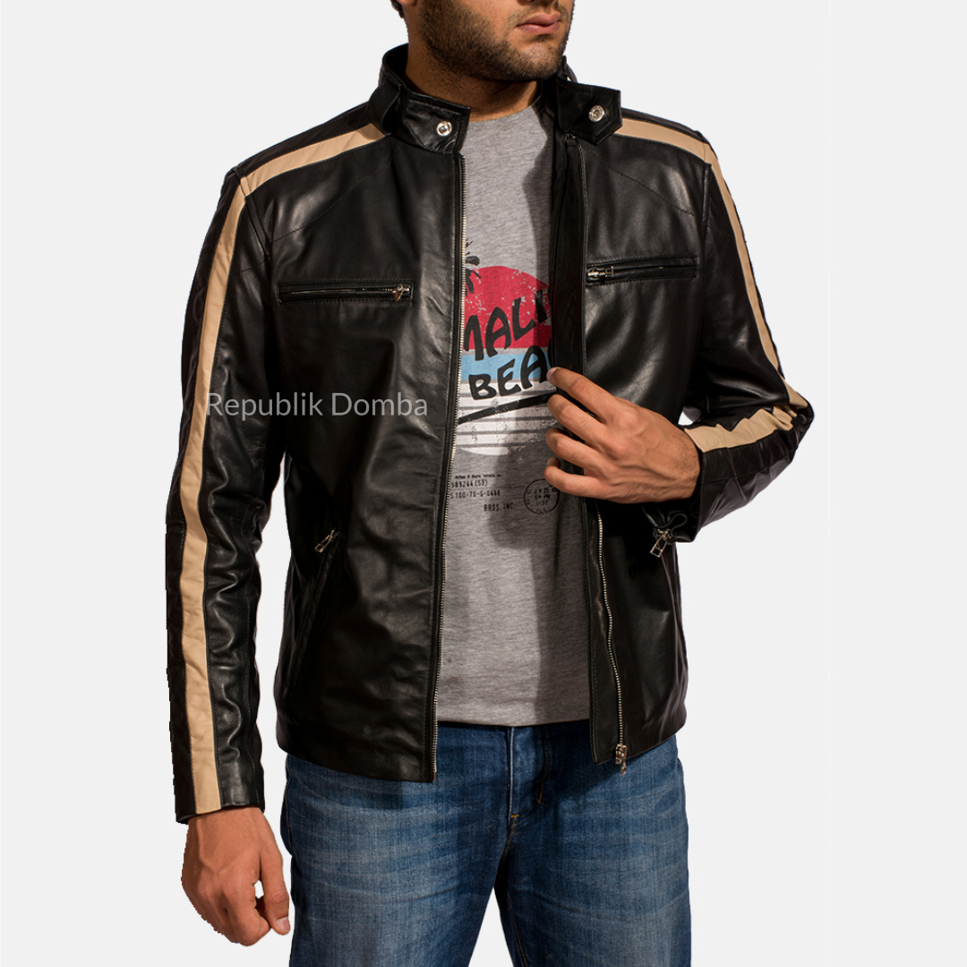 Jaket Kulit Pria Casual - PC 414