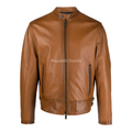 Jaket Kulit Domba Pria Casual Premium | PC 424 - Tampak Depan