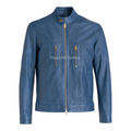 Jaket Kulit Domba Pria Casual Premium | PC 438 - Tampak Depan