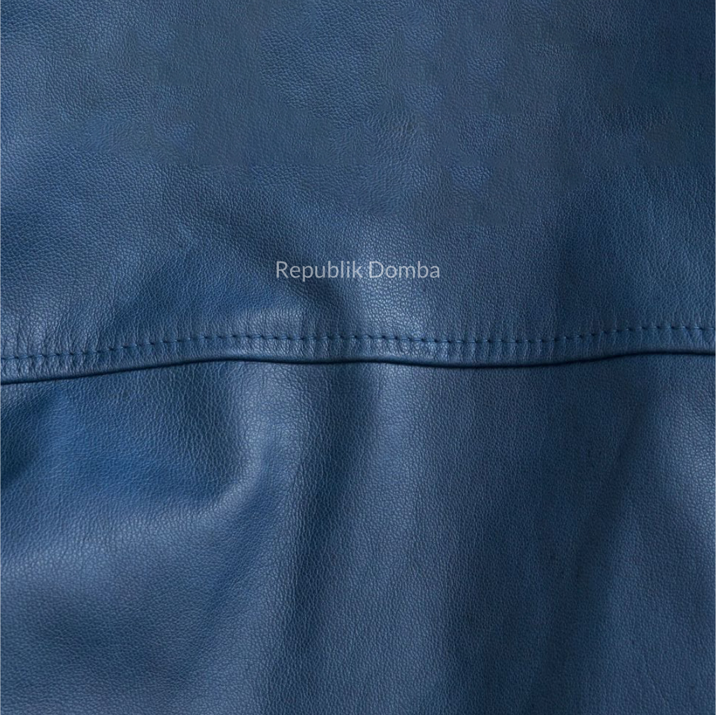Jaket Kulit Domba Pria Casual Premium | PC 438 - Tampak Belakang