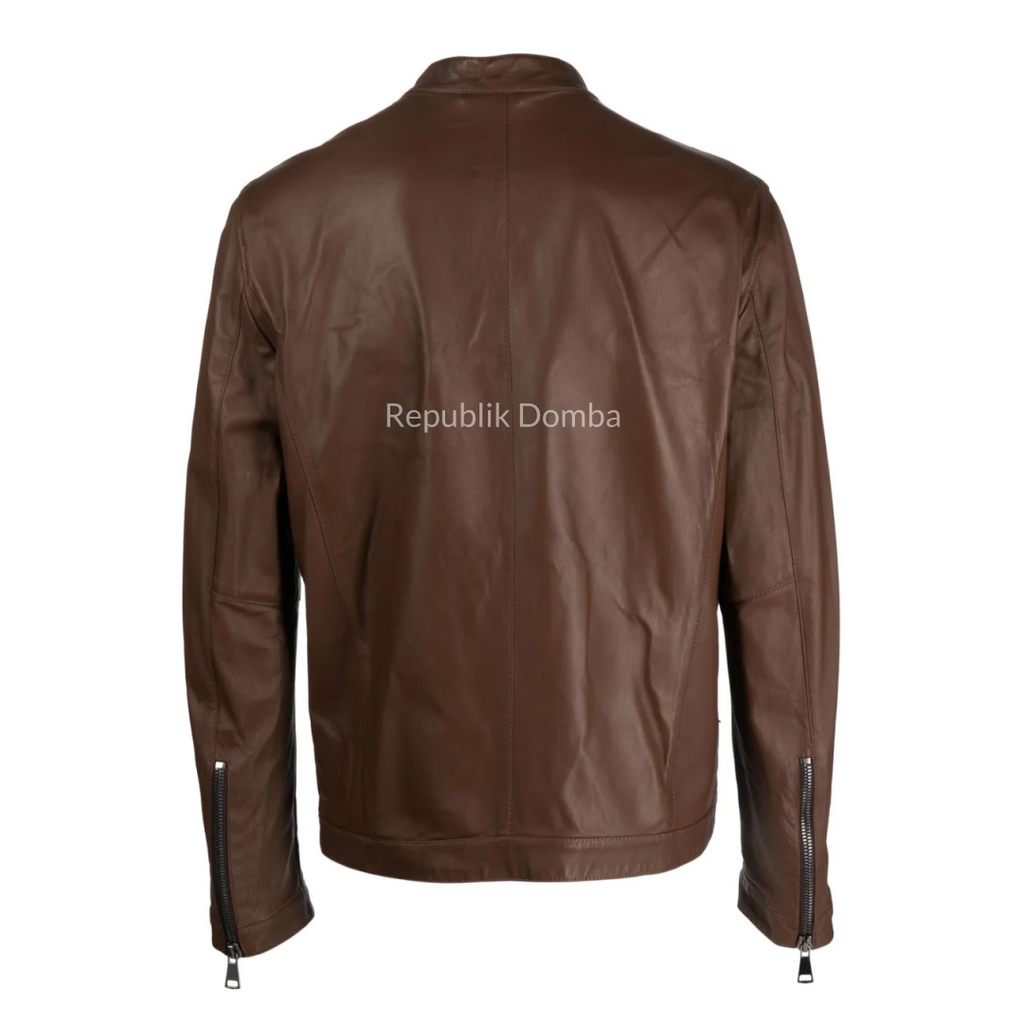 Jaket Kulit Pria Casual - PC 443
