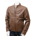 Jaket Kulit Domba Pria Casual Premium | PC 449 - Tampak Depan