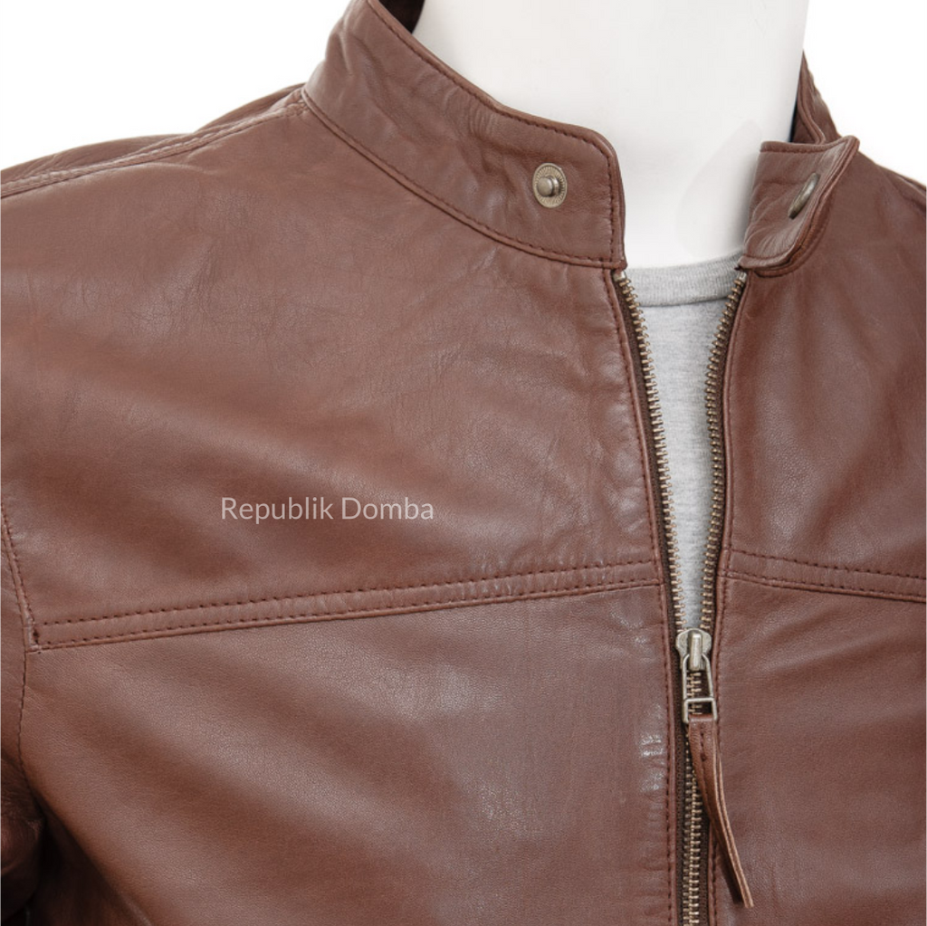 Jaket Kulit Pria Casual - PC 452