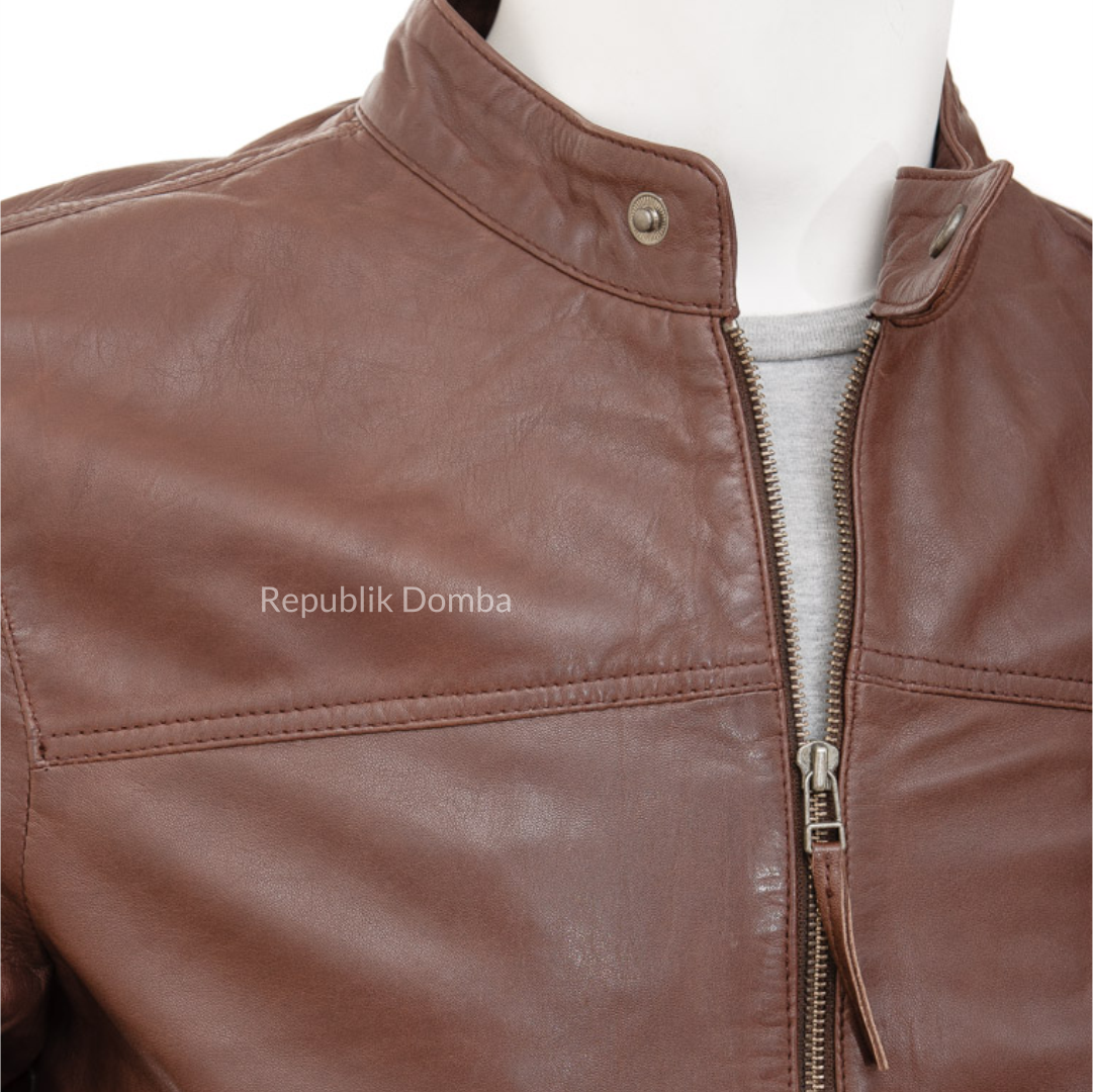 Jaket Kulit Pria Casual - PC 452