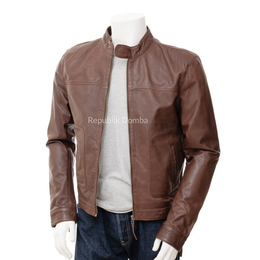 Jaket Kulit Pria Casual - PC 452